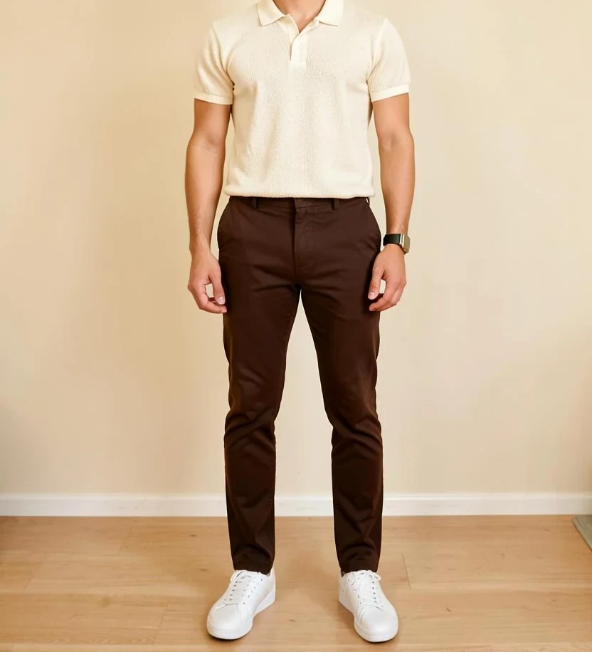 Même personne avec une tenue smart casual composée par STYLIA
